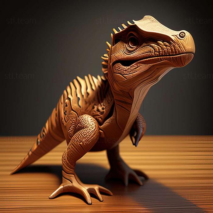 3D модель Пиветозавр (STL)